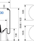Dayton Parts 352-9130 Air Spring - Rolling Lobe