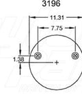 Dayton Parts 352-9264 Air Spring - Rolling Lobe
