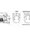 Dayton Parts 352-9448 Air Spring - Rolling Lobe