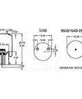 Dayton Parts 352-9619 Air Spring - Rolling Lobe