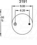 Dayton Parts 352-9782 Air Spring - Rolling Lobe