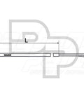 Dayton Parts 449-711-100-0 Abs Sensor Extension Cable - 10 Meter