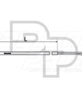 Dayton Parts 449-711-120-0 Abs Sensor Cable - 12 Meter
