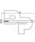 Dayton Parts 449-713-030-0 Air System - Sensor Extension Cable 3 M