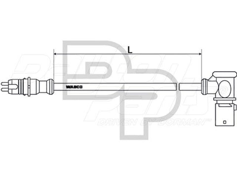 Dayton Parts 449-713-030-0 Air System - Sensor Extension Cable 3 M