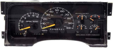 Dayton Parts 599-350 Remanufactured Instrument Cluster