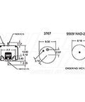 Dayton Parts 60716-002 Air Spring - Rolling Lobe
