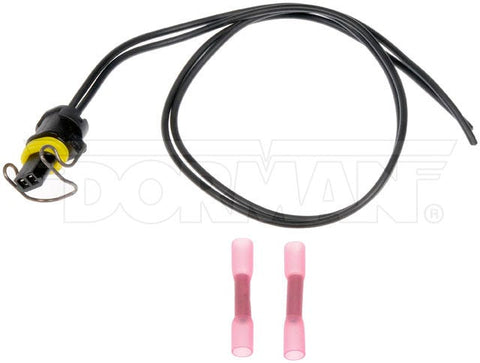Dayton Parts 645-1001 2 Wire Pigtail - Waterproof Male Connector With Female Terminals And Clip