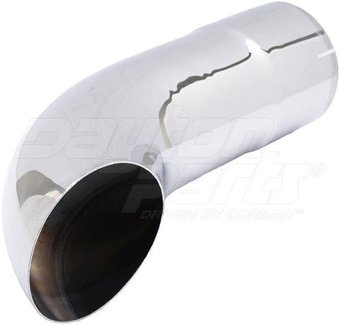 Dayton Parts 674-9960 Exhaust Stack Spout 5 In. Inner Diameter 18 In. Length Chrome