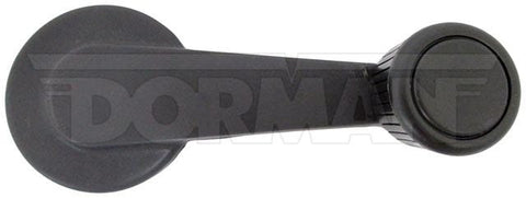 Dayton Parts 775-5602 Window Crank Handle Front Left Or Right Dark Gray Handle With Dark Gray Knob