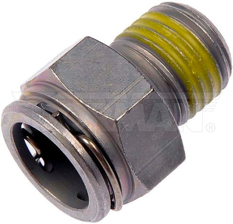 Dayton Parts 800-604 Transmission Line Connector With 3/8 Tube X 1/4-18 In. Thread