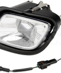 Dayton Parts 888-5208LC Chrome Heavy Duty Led Fog Lamp Assembly
