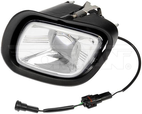 Dayton Parts 888-5208LC Chrome Heavy Duty Led Fog Lamp Assembly