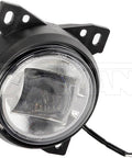 Dayton Parts 888-5414LC Chrome Heavy Duty Led Fog Lamp Assembly