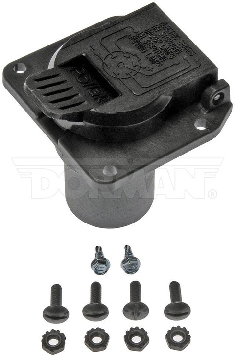 Dayton Parts 924-308 Trailer Hitch Electrical Connector Plug