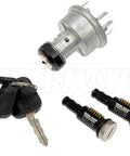 Dayton Parts 924-5533 Ignition Switch Kit With Door Lock Cylinders And Ignition Cylinder