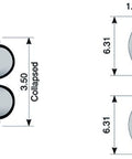 Dayton Parts B-14318 Air Spring - Rolling Lobe