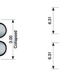Dayton Parts B-14486 Air Spring - Rolling Lobe
