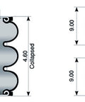 Dayton Parts B-14487 Air Spring - Rolling Lobe