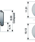 Dayton Parts C-23748 Air Spring - Rolling Lobe