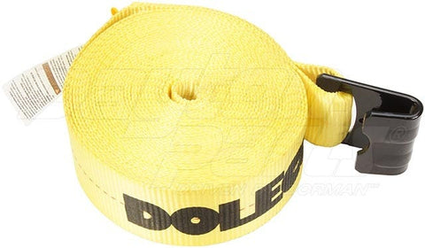 Dayton Parts DC23104340 Winch Strap - 3 In. X 40 Ft. Strap With Flat Hook