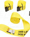 Dayton Parts DC23104427 Winch Strap - 4 In. X 5 Ft. Strap With Hook For Roll Off Containers