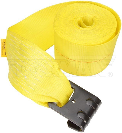 Dayton Parts DC23104430Q Winch Strap - 4 In. X 30 Ft. Strap With Flat Hook