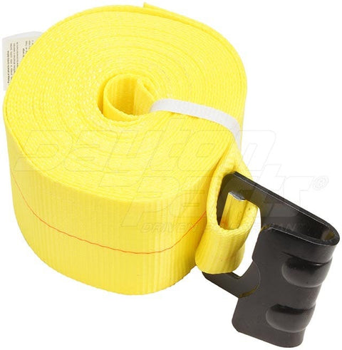 Dayton Parts DC23104435 Winch Strap - 4 In. X 35 Ft. Strap With Flat Hook