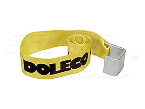Dayton Parts DC23104499 Winch Strap - 4 In. X 5 Ft. Strap With Sewn Loop End -Roll Off Containers