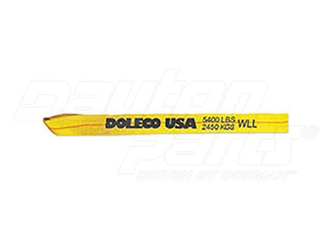 Dayton Parts DC23108430 Winch Strap - 4 In. X 30 Ft. Strap With Half Twisted Loop