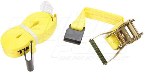Dayton Parts DC23400227Q 27 Ft. Ratchet Strap With Flat Hooks