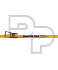 Dayton Parts DC23402227Q 2 In. X 27 Ft. Ratchet Strap With Wire Hooks