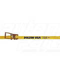 Dayton Parts DC23402230 Ratchet Strap With Wire Hooks - 2 In. X 30 Ft.