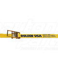 Dayton Parts DC23404430Q 4 In. X 30 Ft. Ratchet Strap With Flat Hooks- 5,400 Lbs.