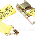 Dayton Parts DC23406430 Ratchet Strap With Narrow Wire Hooks - 4 In. X 30 Ft.