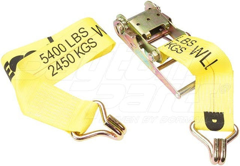 Dayton Parts DC23406430 Ratchet Strap With Narrow Wire Hooks - 4 In. X 30 Ft.
