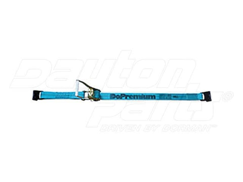 Dayton Parts DC23410230 Ratchet Strap With Flat Hooks - 2 In. X 30 Ft.