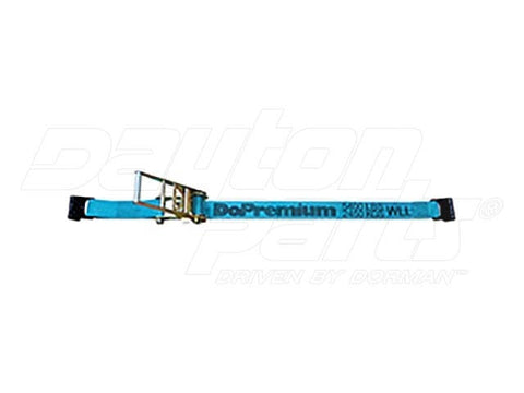Dayton Parts DC23414430 Ratchet Strap With Flat Hooks - 4 In. X 30 Ft.