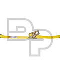 Dayton Parts DC23432227Q 2 In. X 27 Ft. Ratchet Strap With Flat Hooks