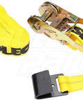 Dayton Parts DC23470227 2 In. X 27 Ft. Ratchet Strap With Flat Hooks And Ast Buckle