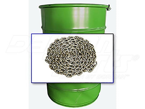 Dayton Parts DC23503800 Load Binder Chain - 3/8 In. Bulk 6,600 Lbs. 200 Ft. Barrel