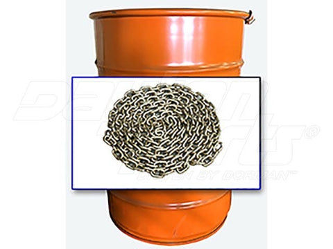 Dayton Parts DC23505600 Load Binder Chain - 5/16 In. Bulk 4,700 Lbs. 400 Ft. Barrel
