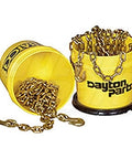Dayton Parts DC23593825 Load Binder Chain - 3/8 In. X 25 Ft. With Clevis Hooks 6,600 Lbs. Wll