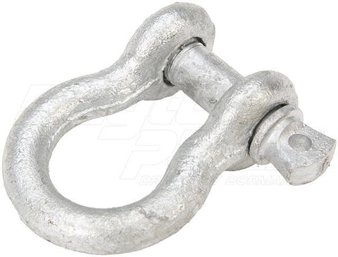 Dayton Parts DC23600003 Screw Pin Anchor Shackle - Galvanized, 7/16 In., 3,000 Lbs. Wll