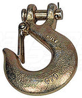 Dayton Parts DC23600060 Slip Hooks Grade 70 - Zinc Plated - With Safety Latch, 3/8 In., 5,250 Lbs.