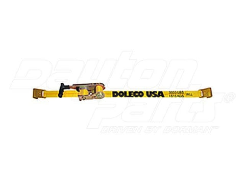 Dayton Parts DC26530230Q 2 Ft. X 30 Ft. Ratchet Strap With Flat Hooks Dorapid Ratchet Buckle