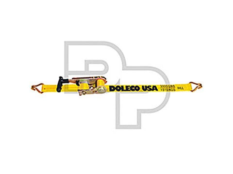 Dayton Parts DC26532230 Ratchet Strap With Wire Hooks Dorapid Ratchet Buckle - 2 Ft. X 30 Ft.