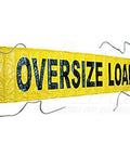 Dayton Parts DC28000007 Wide Oversized Load Banner With 2 Ropes - 18 In. X 84 In.