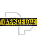 Dayton Parts DC28000009 Oversized Load Mesh Banner - 18 In. X 84 In.