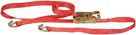 Dayton Parts DC38000013 Strap Assembly - 1 In.-Ratchet Buckle-10 Ft. With Wire Hooks